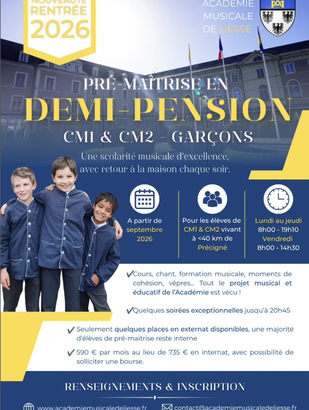 Élèves de pré-maîtrise — CM1 & CM2