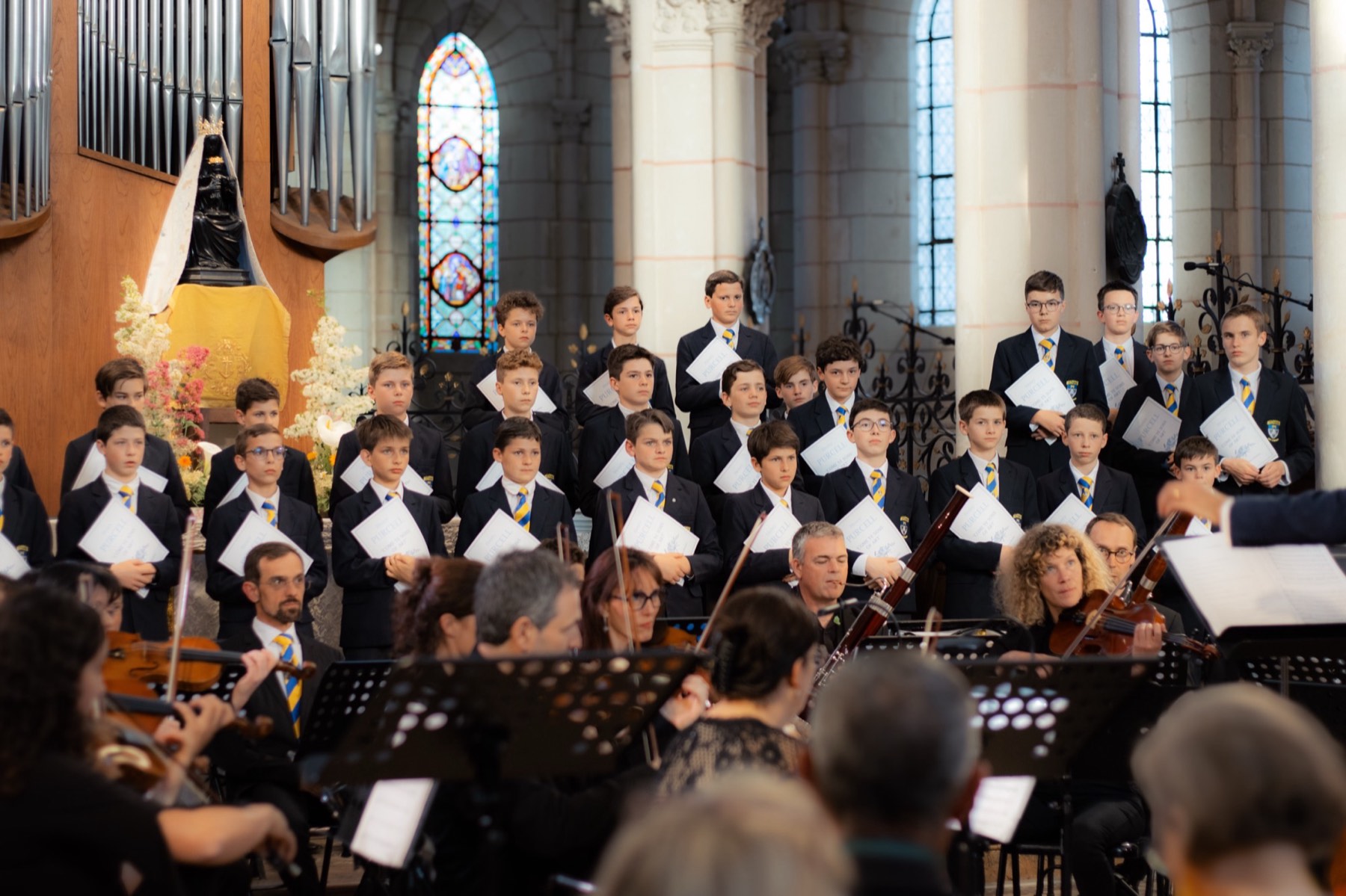 Chœur et orchestre de l'Académie en concert